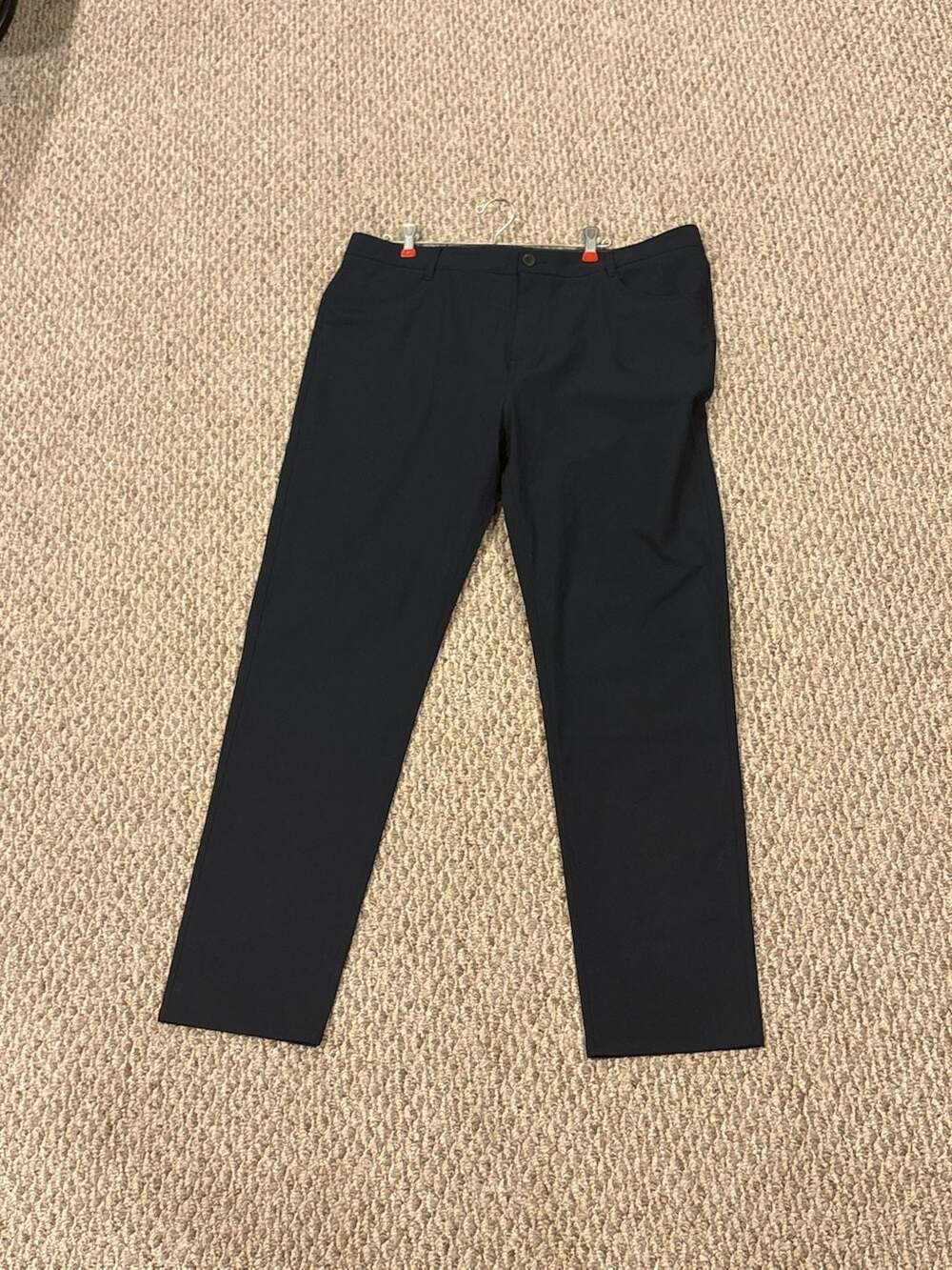 Vuori Meta Pant Athletic Slim Fit Navy Blue Performance Chino